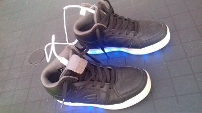 lichtjes schoen van Sketcher 22cm (maat 32-33?), Kinderen en Baby's, Kinderkleding | Schoenen en Sokken, Ophalen, Gebruikt, Schoenen