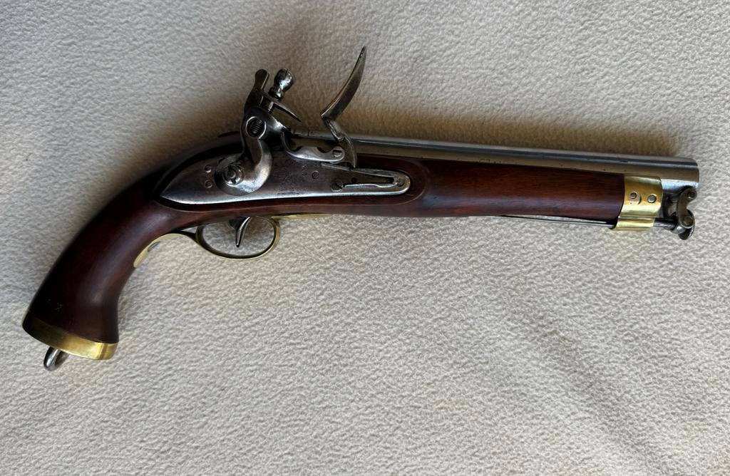 EIC Officiers Pistool ca. 1830 Vuursteen, Verzamelen, Militaria | Algemeen, Ophalen of Verzenden, Overige soorten