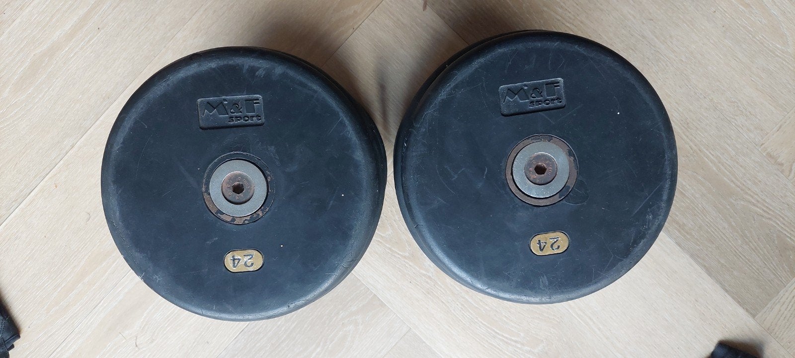 Dumbells 2x 24kg, Ophalen, Dumbbell