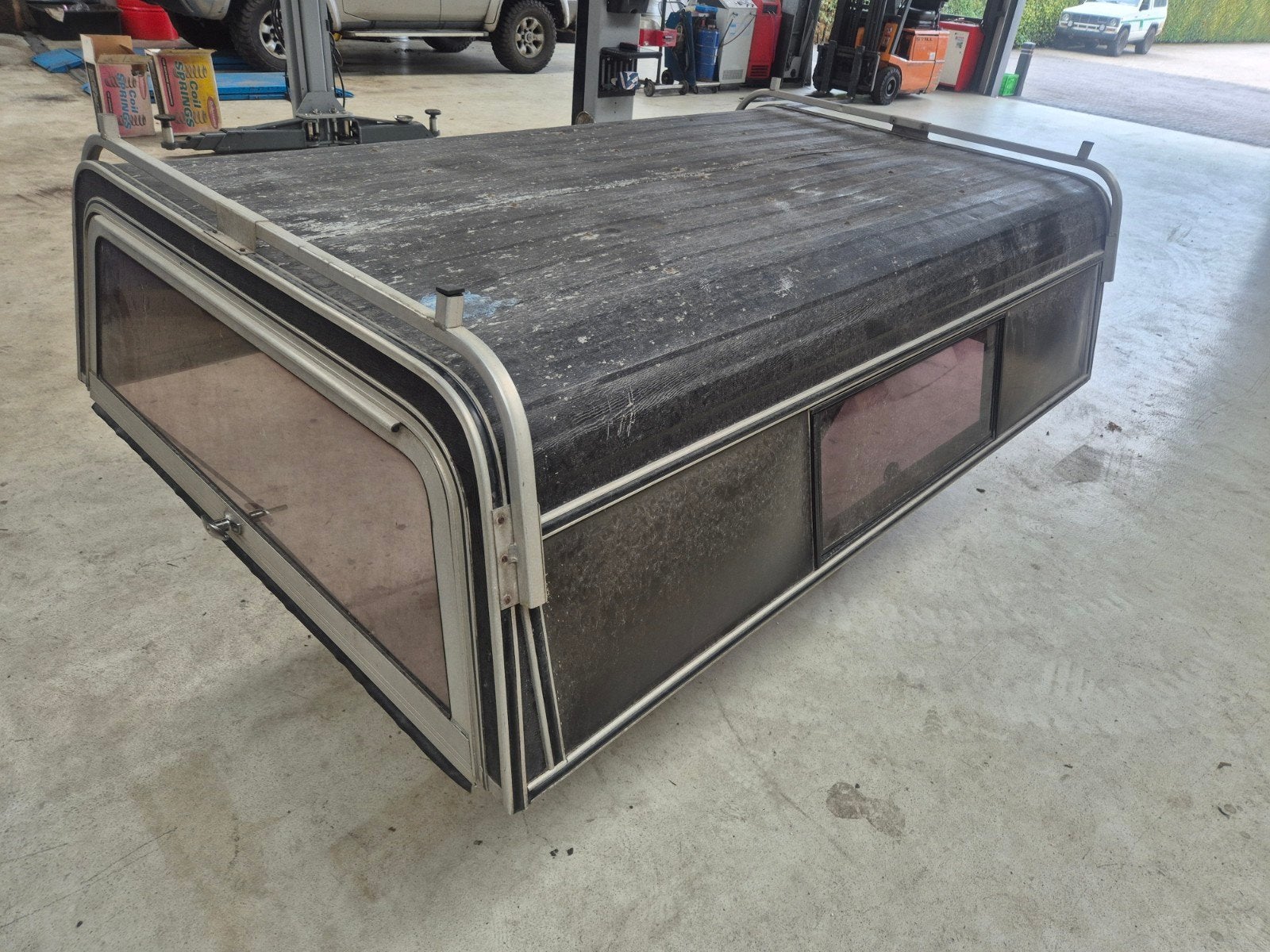 Hardtop huif voor pickup, Ophalen, Gebruikt, Achterklep, Voor