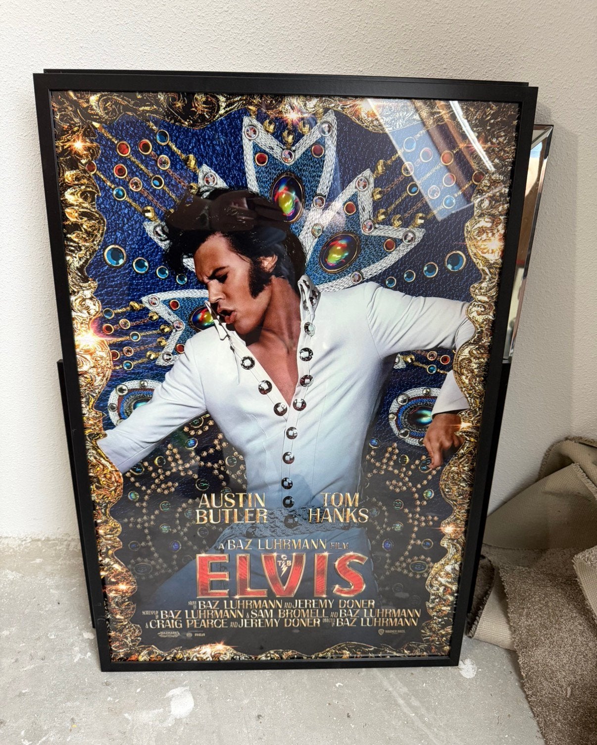 Elvis presley austin butler 60x90, Verzamelen, Ophalen of Verzenden, Zo goed als nieuw, Film en Tv