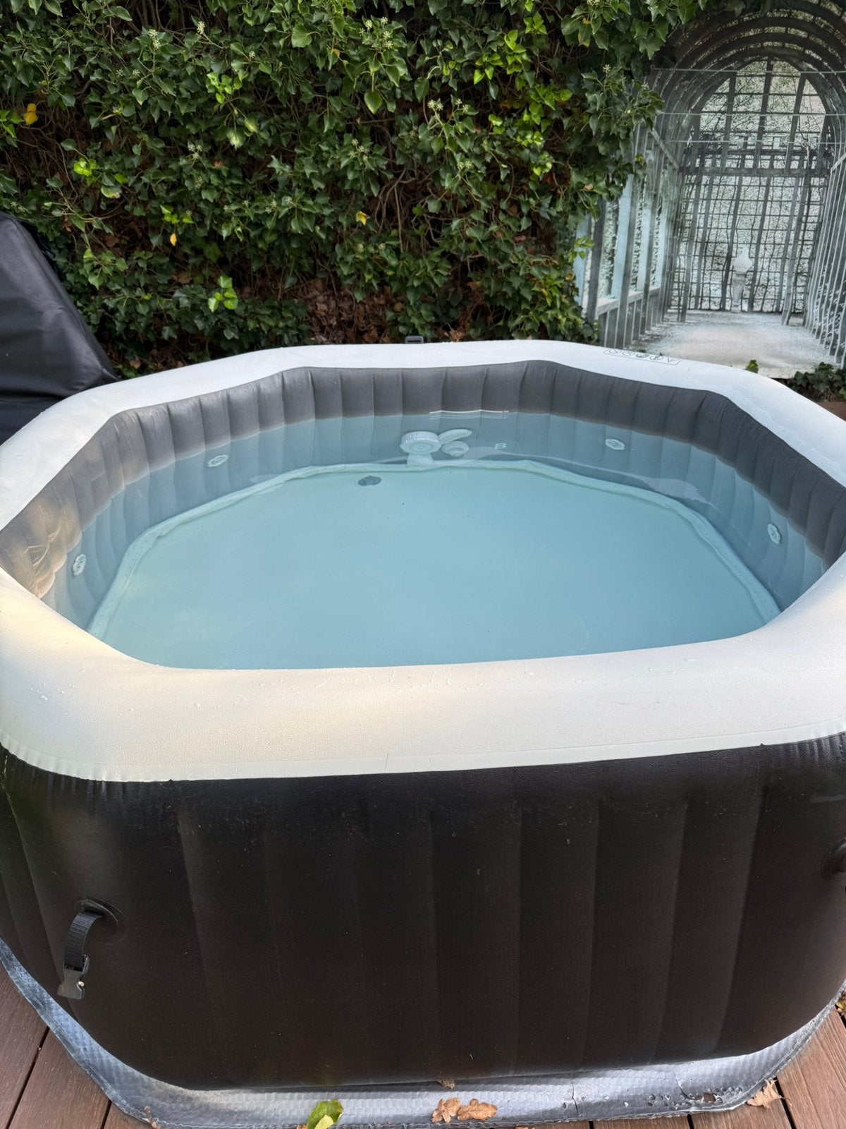 Jacuzzi, Tuin en Terras, Ophalen, Gebruikt, Trap, Opblaasbaar