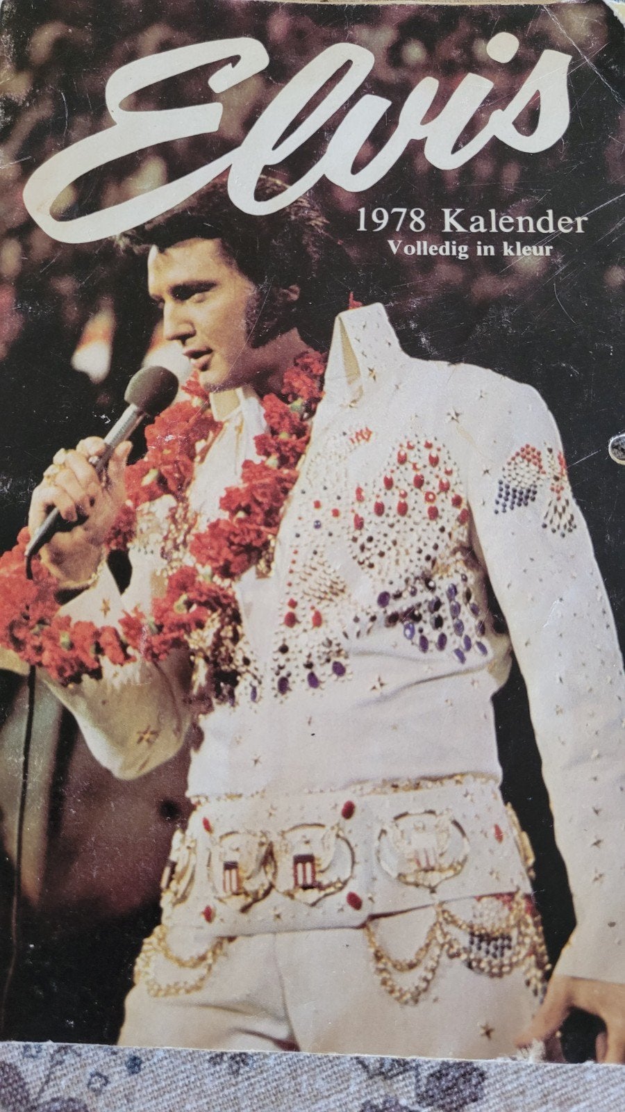Elvis Presley kalender 1978, Ophalen of Verzenden, Gebruikt, Overige typen