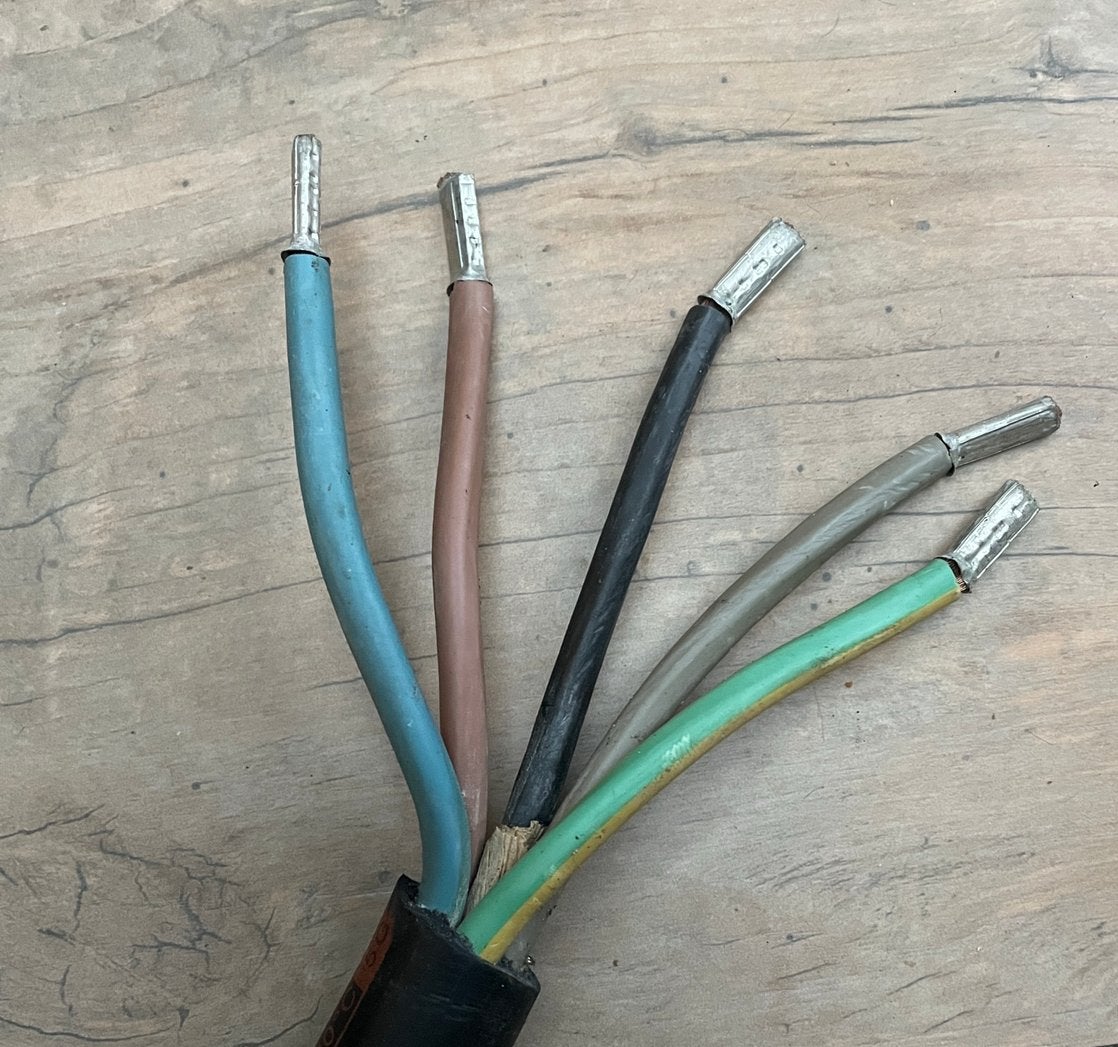 Nexans Electrakabel flexibel  neopreen kabel 5x 35mm2, Ophalen, Kabel of Snoer