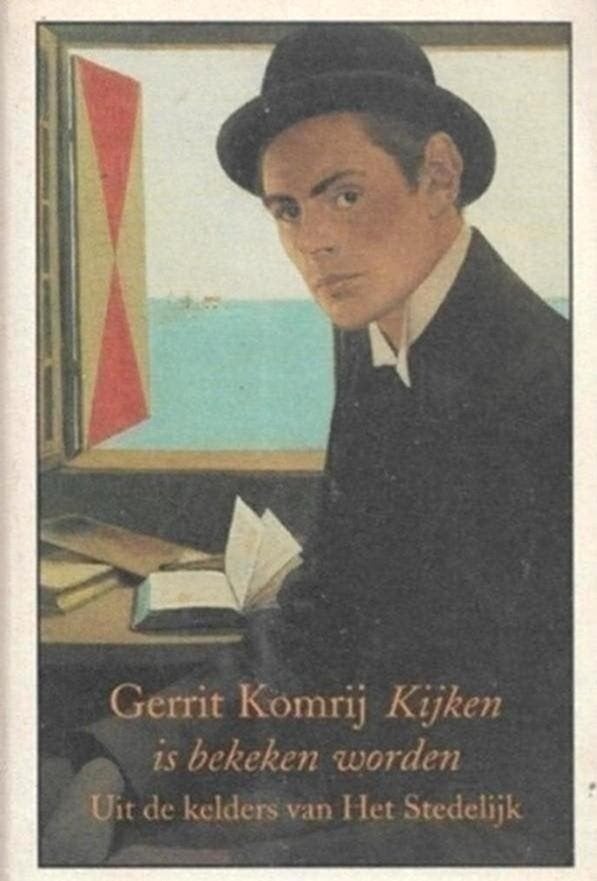 Gerrit Komrij Kijken is bekeken worden, Ophalen of Verzenden, Zo goed als nieuw, Schilder- en Tekenkunst