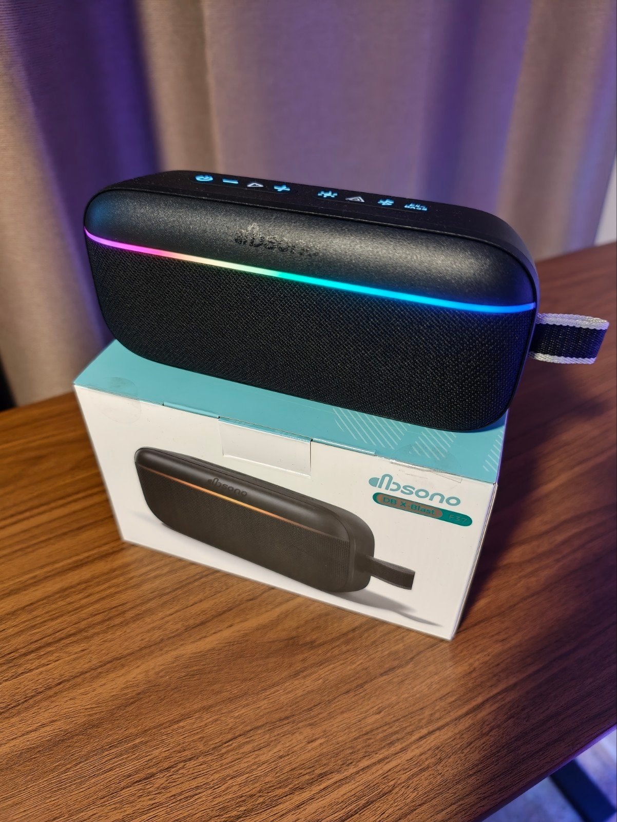Dbsono Draagbare Bluetooth Speaker met RGB Verlichting