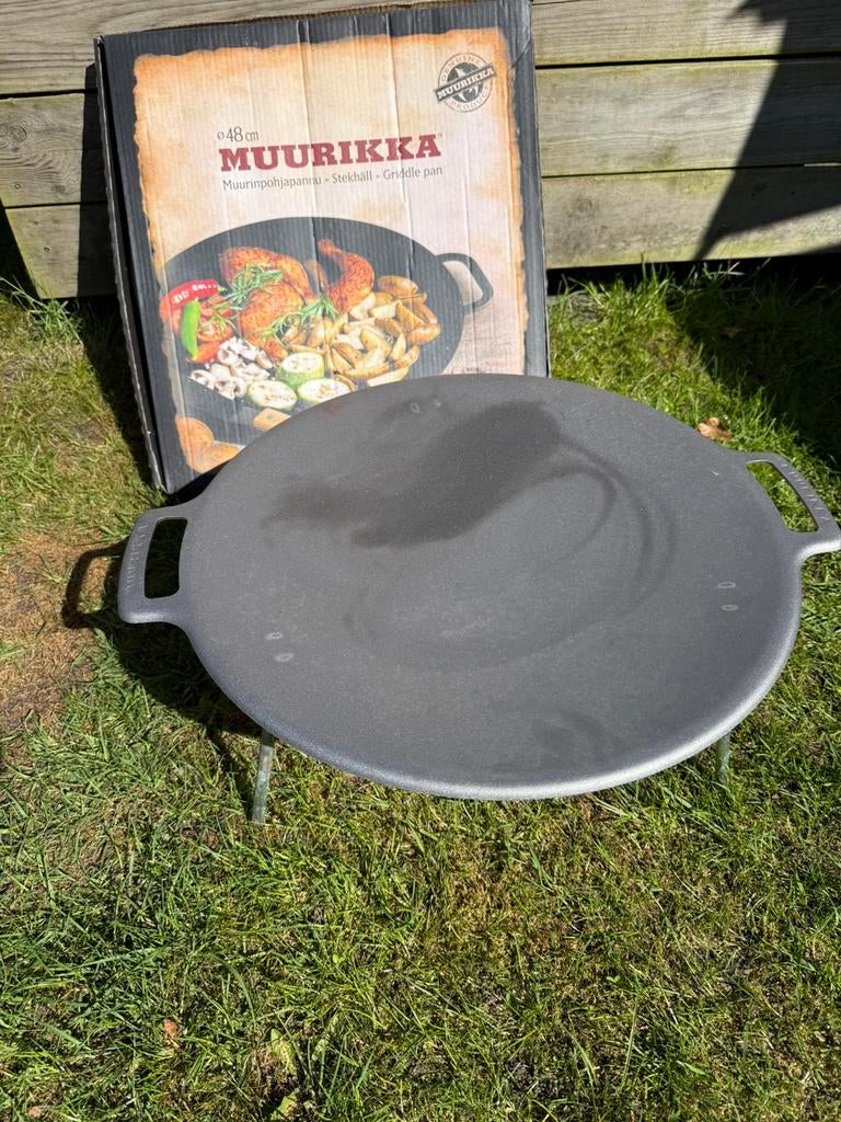 Bakplaat voor openvuur of kolen**nieuw**, Tuin en Terras, Ophalen of Verzenden, Nieuw