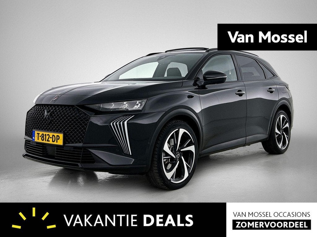 DS 7 E-Tense 225 Performance Line+ | Panorama dak | Voorruit, Auto's, DS, 12 maanden, 14 kWh, 4 cilinders, Zwart