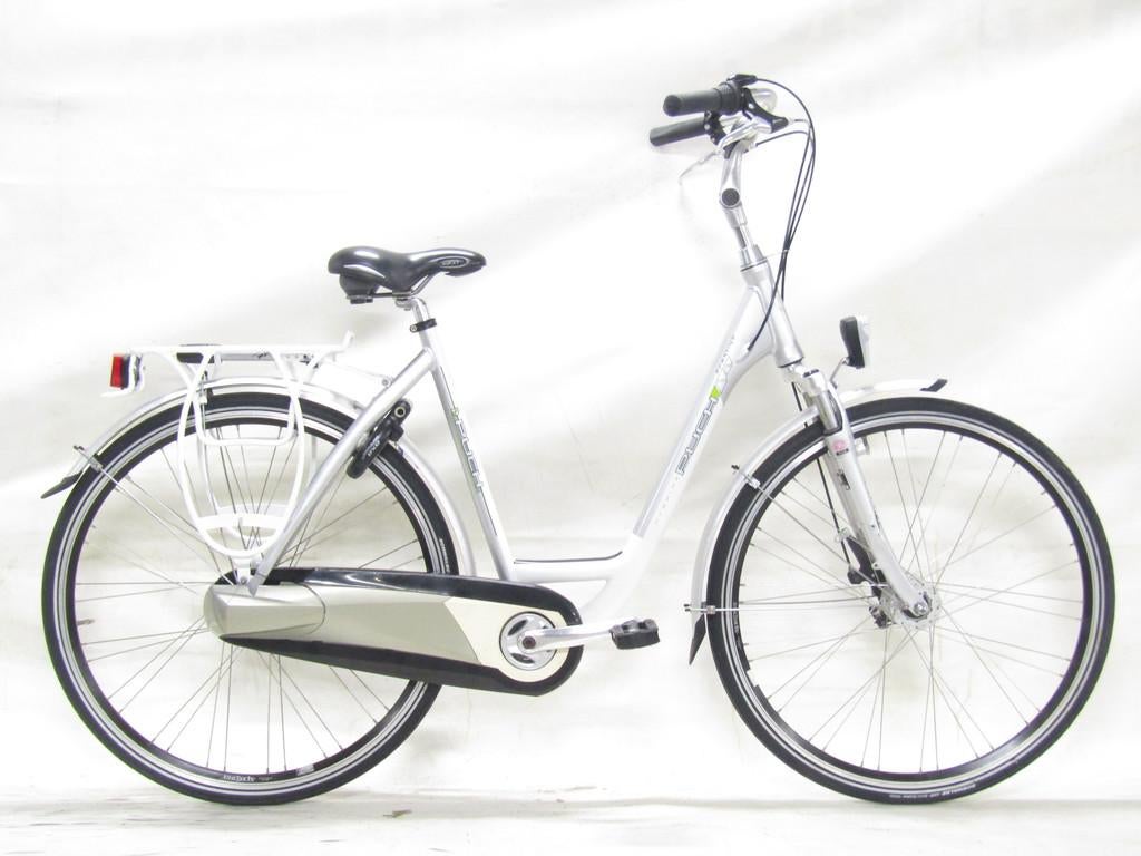 Puch Prestige wit dames 55cm 28inch, Fietsen en Brommers, 53 tot 56 cm, Gebruikt, Overige merken, Versnellingen