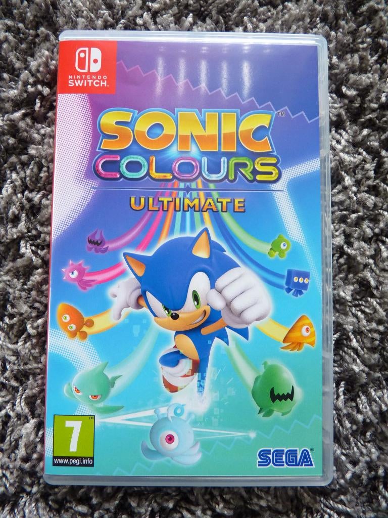Sonic Colours Ultimate Nintendo Switch 1&2, Avontuur en Actie, 1 speler, Ophalen of Verzenden, Zo goed als nieuw