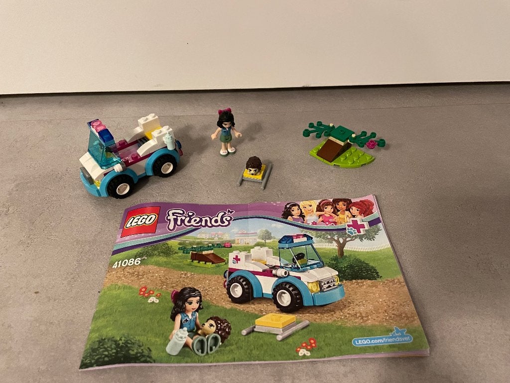 41086 Lego Friends Dierenambulance, Ophalen, Lego, Friends, Zo goed als nieuw