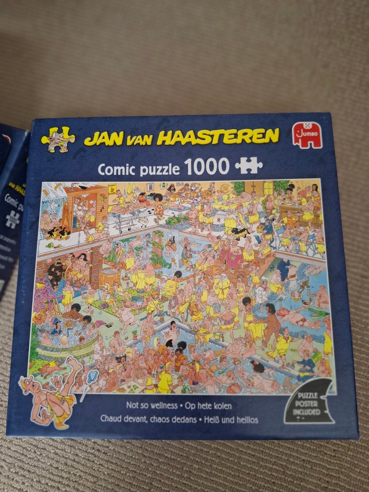 Jan van Haasteren Puzzels 1000 stukjes -, Ophalen of Verzenden, 500 t/m 1500 stukjes, Zo goed als nieuw, Legpuzzel