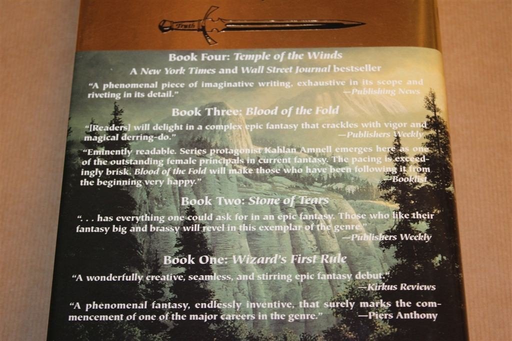 Soul of the Fire — Terry Goodkind, Sword of Truth 5, Ophalen of Verzenden, Zo goed als nieuw