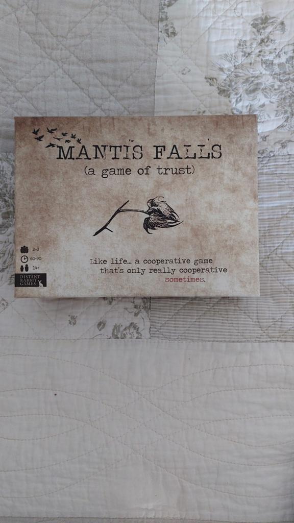 Mantis Falls: Een spel van vertrouwen en verraad, Een of twee spelers, Ophalen of Verzenden, Nieuw, Distant Rabbit Games