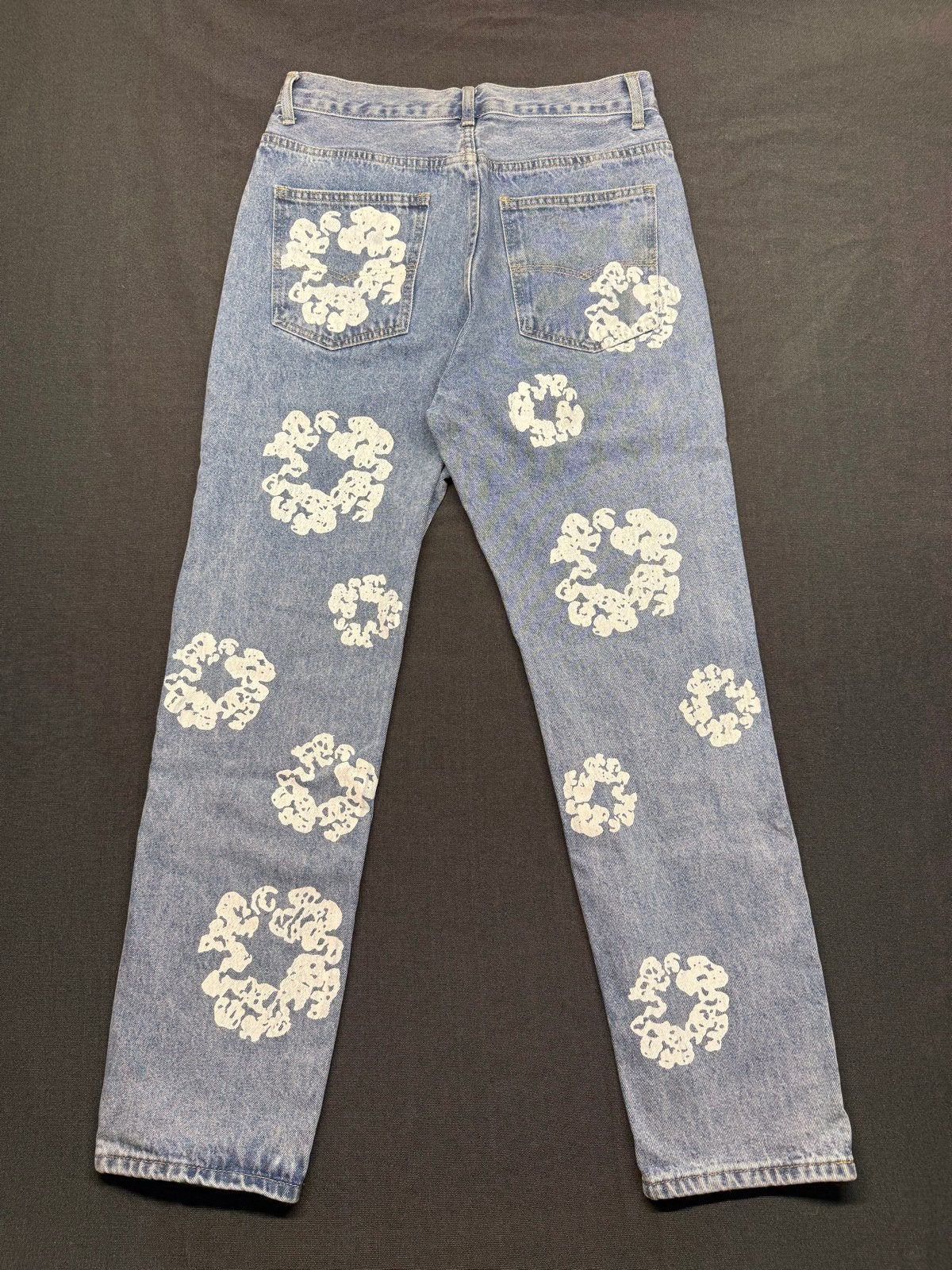 Denim Tears x Levi's spijkerbroek met print, Verzenden, Zo goed als nieuw, Blauw, W30 - W32 (confectie 38/40)