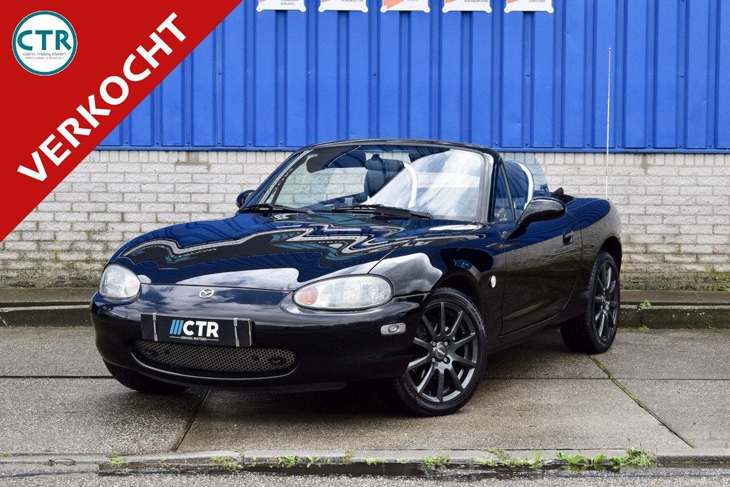 Mazda MX-5 1.8i, Beige, 4 cilinders, Cabriolet, Zwart