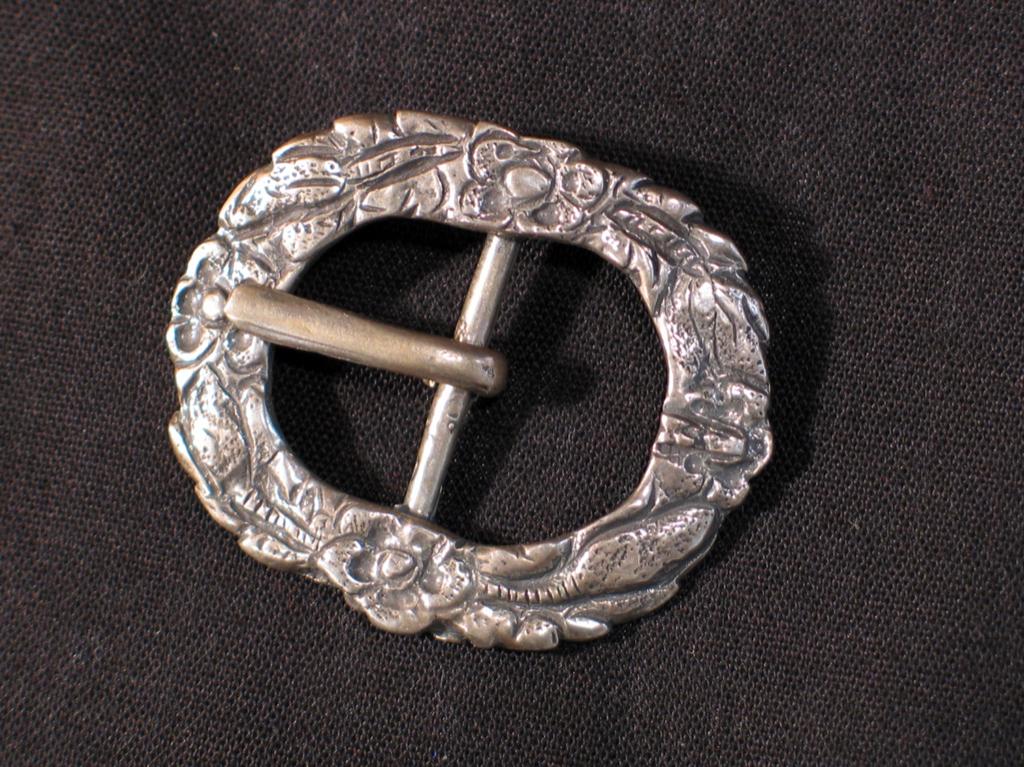 Gesp antiek zilver Schoonhoven G.J. v.d. Berg. 1410, Antiek en Kunst, Antiek | Goud en Zilver, Ophalen of Verzenden, Zilver