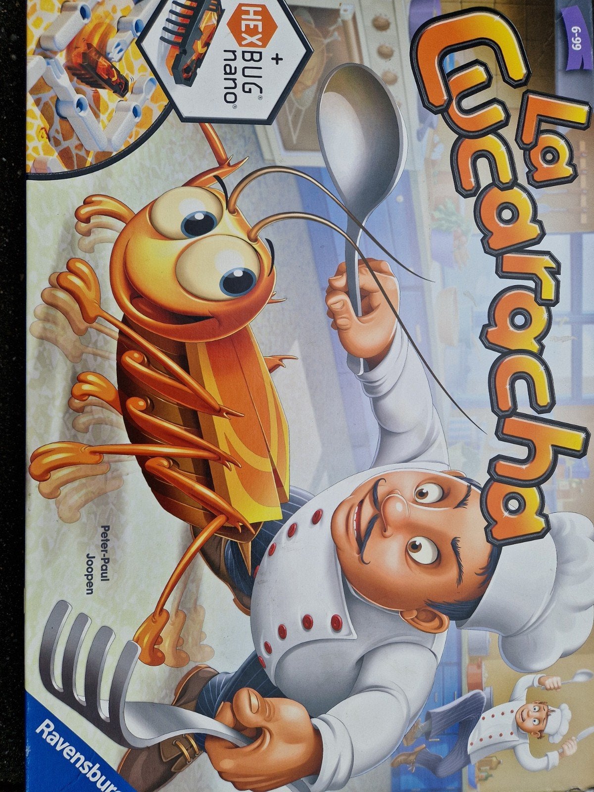 La Cucaracha + HEXBUG nano - Ravensburger Gezelschapsspel, Ophalen, Zo goed als nieuw