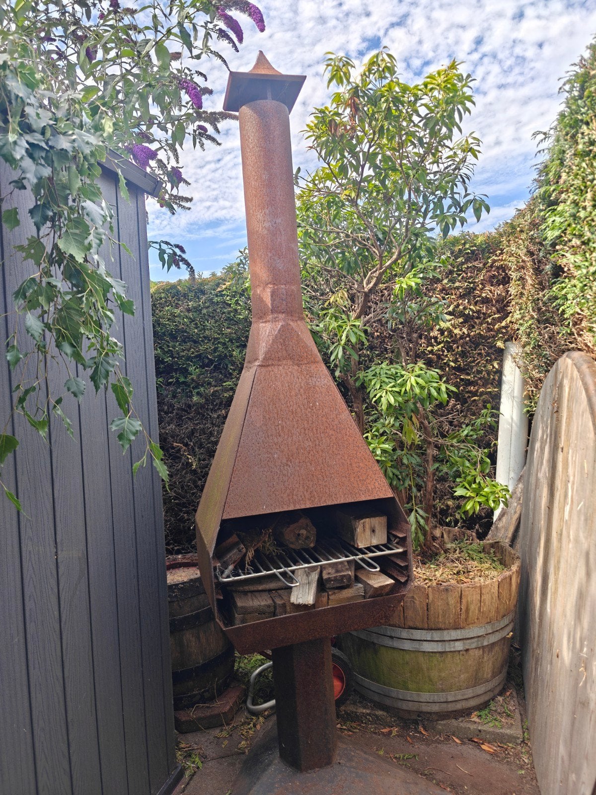 Barbecue oven, Ophalen, Gebruikt, Examen werkstuk, Met accessoires