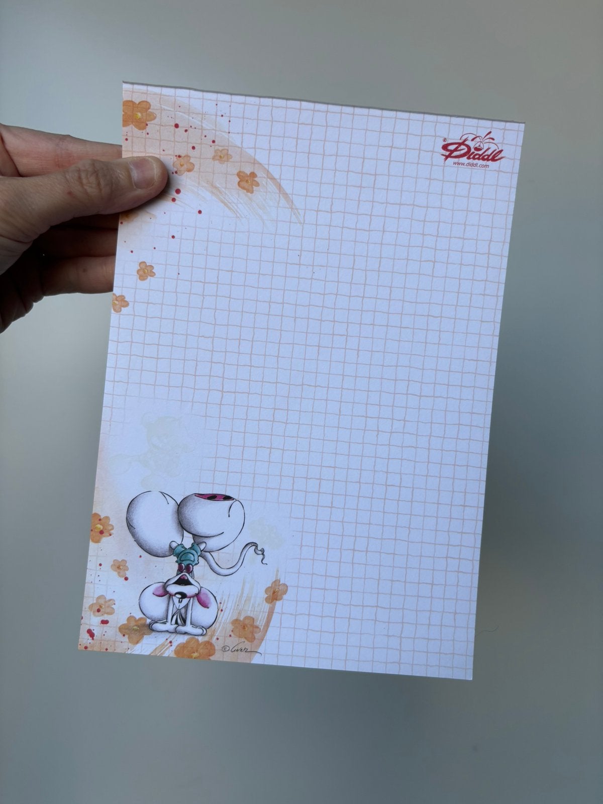 Diddl a5 blok nummer 342, Verzamelen, Verzenden, Zo goed als nieuw, Papier, Kaart of Schrift