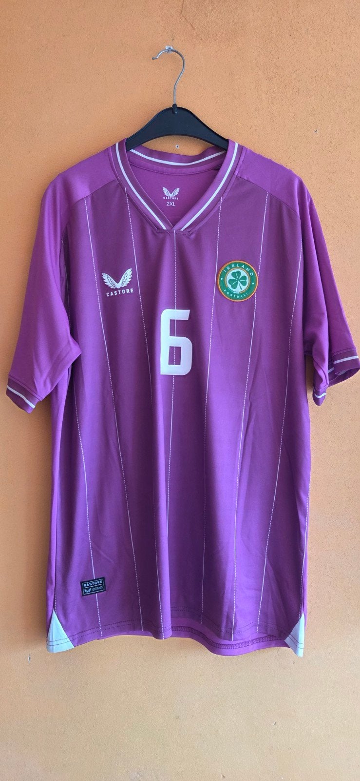 voetbal shirt Keane XL Ierland Ireland, Ophalen of Verzenden, Maat 56/58 (XL), Voetbal