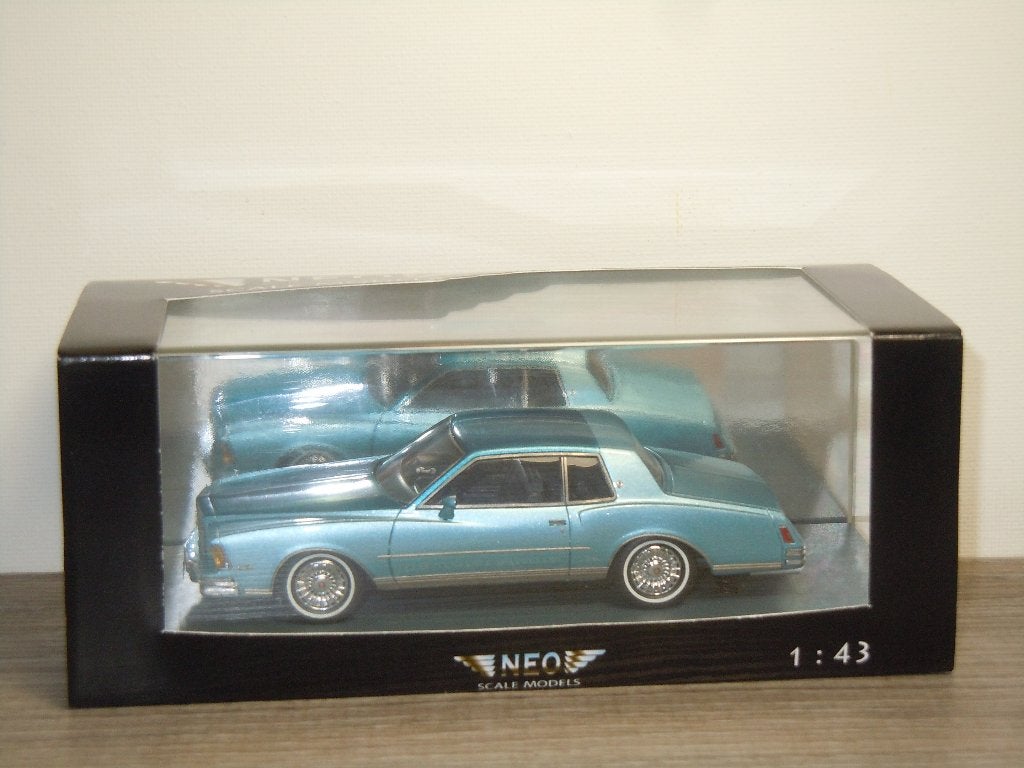 Chevrolet Monte Carlo - Neo Scale Models - 1:43 in Box, Overige merken, Auto, Neo Scale Models, Onbekend