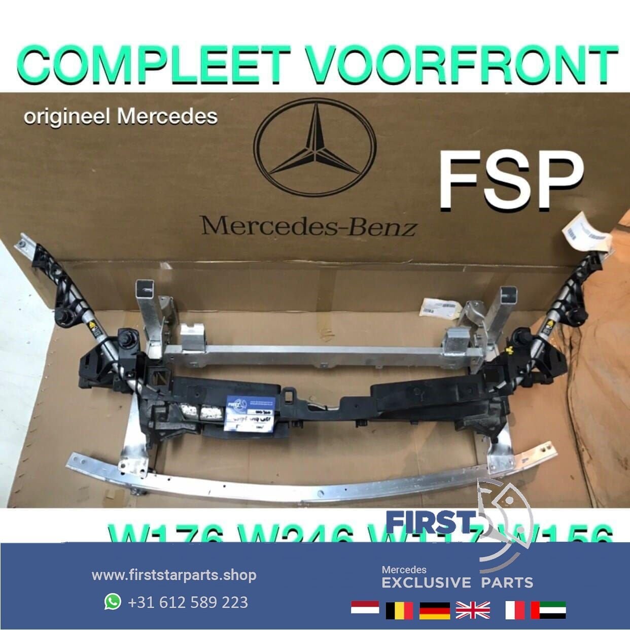 COMPLEET FRONT W176 A W246 B W117 CLA W156 GLA KLASSE 2012-2, Gebruikt, -, Voor, Ophalen of Verzenden