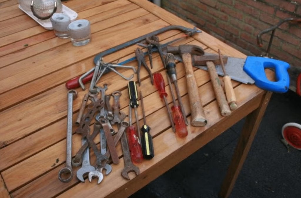 Diversen Oud Gereedschap, Doe-het-zelf en Verbouw, Gebruikt, Overige typen, Onbekend, Ophalen of Verzenden