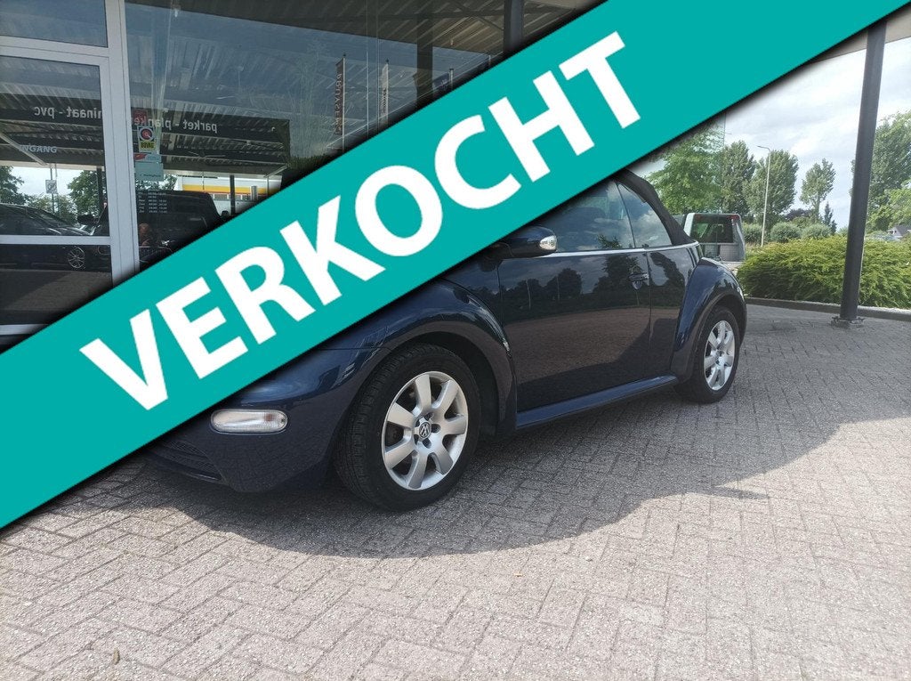 Volkswagen New Beetle Cabriolet 2.0 Highline, Voorwielaandrijving, Gebruikt, 4 cilinders, Bedrijf