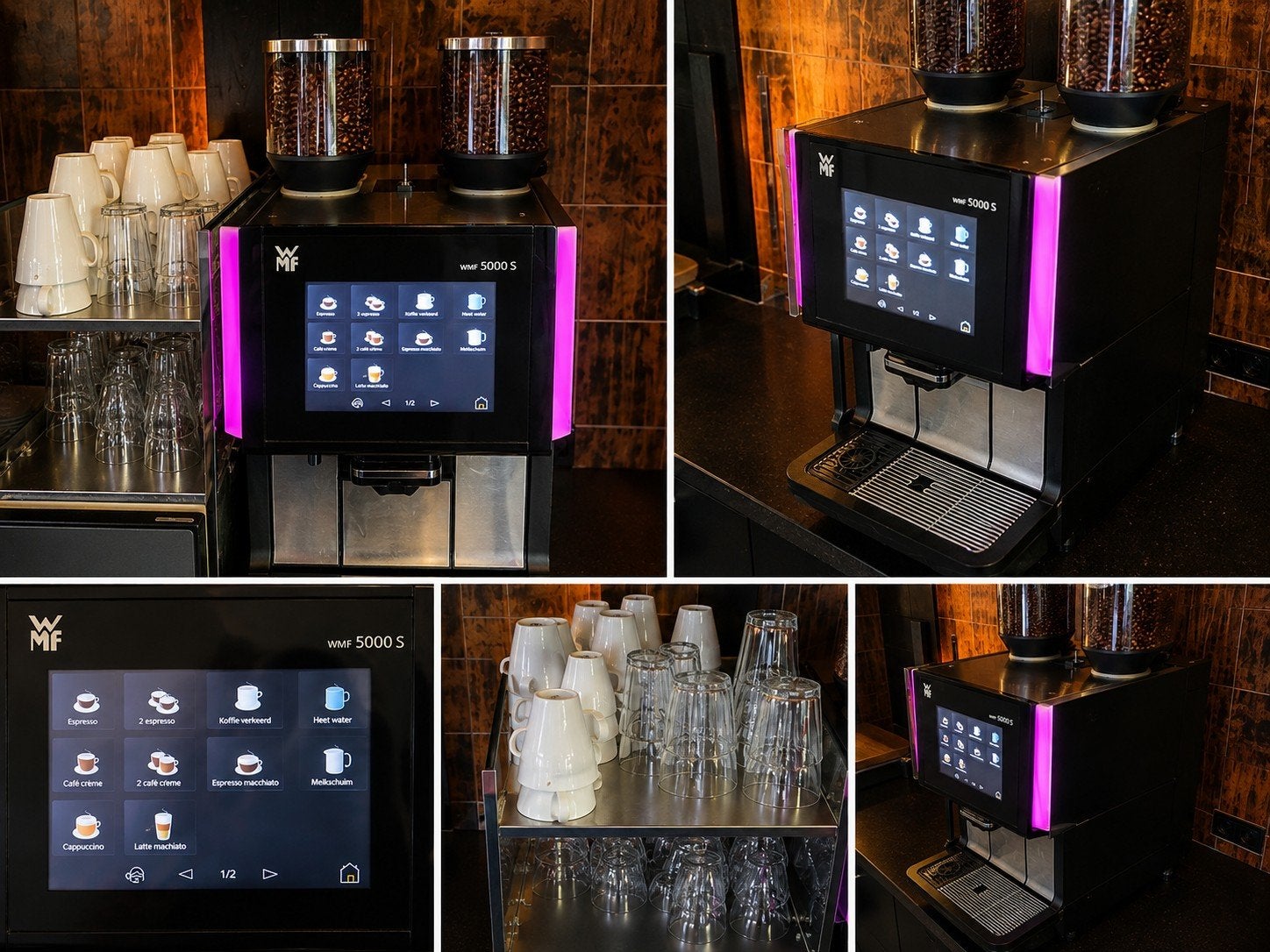 WMF 5000 S professionele koffiemachine., Ophalen, Gebruikt, 10 kopjes of meer, Koffiemachine