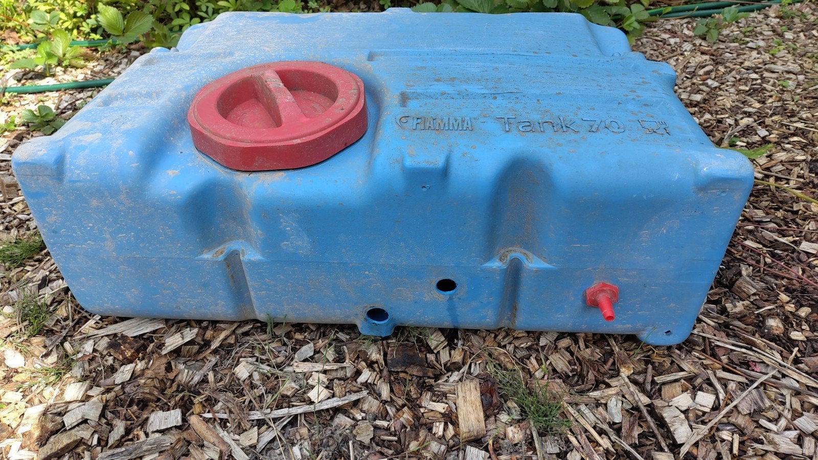 Fiamma Tank 70L - Draagbare watertank voor camper/caravan, Caravans en Kamperen, Ophalen of Verzenden, Gebruikt