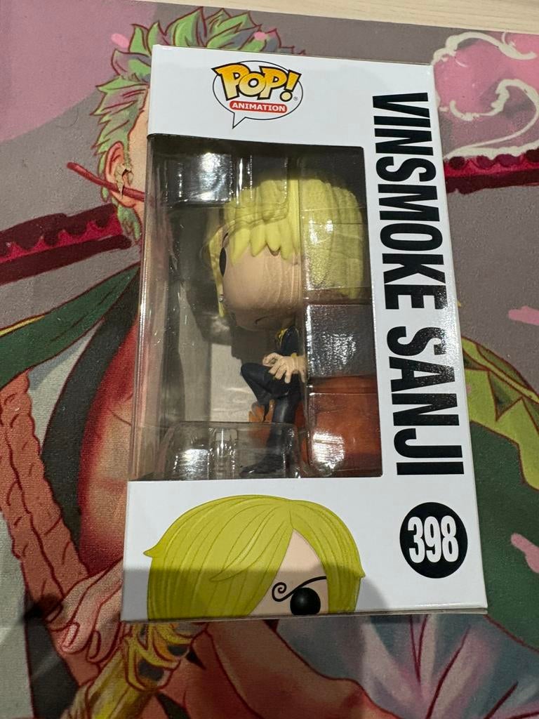Funko Pop!Vinsmoke Sanji #398 One Piece Vinyl Figure, Funko Europe, Ophalen of Verzenden, Zo goed als nieuw, 4th floor, 1 Queen Caroline St, London W6 9YN, Verenigd Koninkrijk