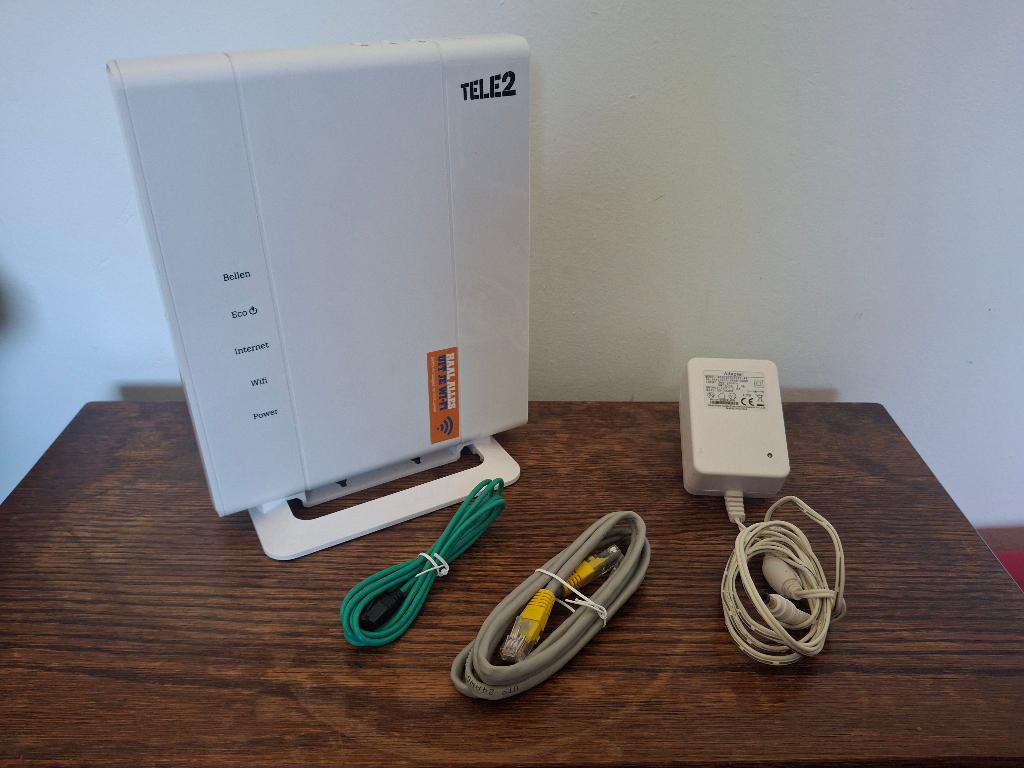 ZTE Home Gateway ZXHN H369A van Tele 2, Ophalen of Verzenden, Gebruikt, Router met modem, ZTE