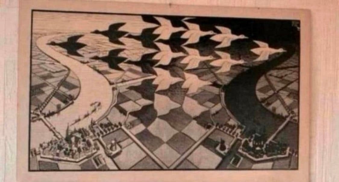 Ets drie gravures posters MCE Maurits Cornelis Escher., Ophalen of Verzenden