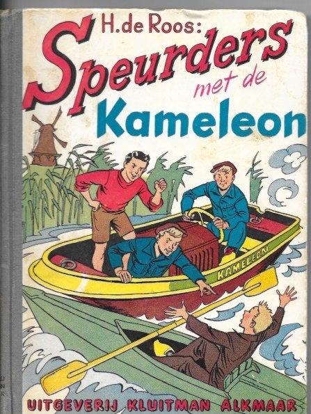 Speurders met de Kameleon, 1e druk, Hotze de Roos, Ophalen of Verzenden, Zo goed als nieuw, Fictie