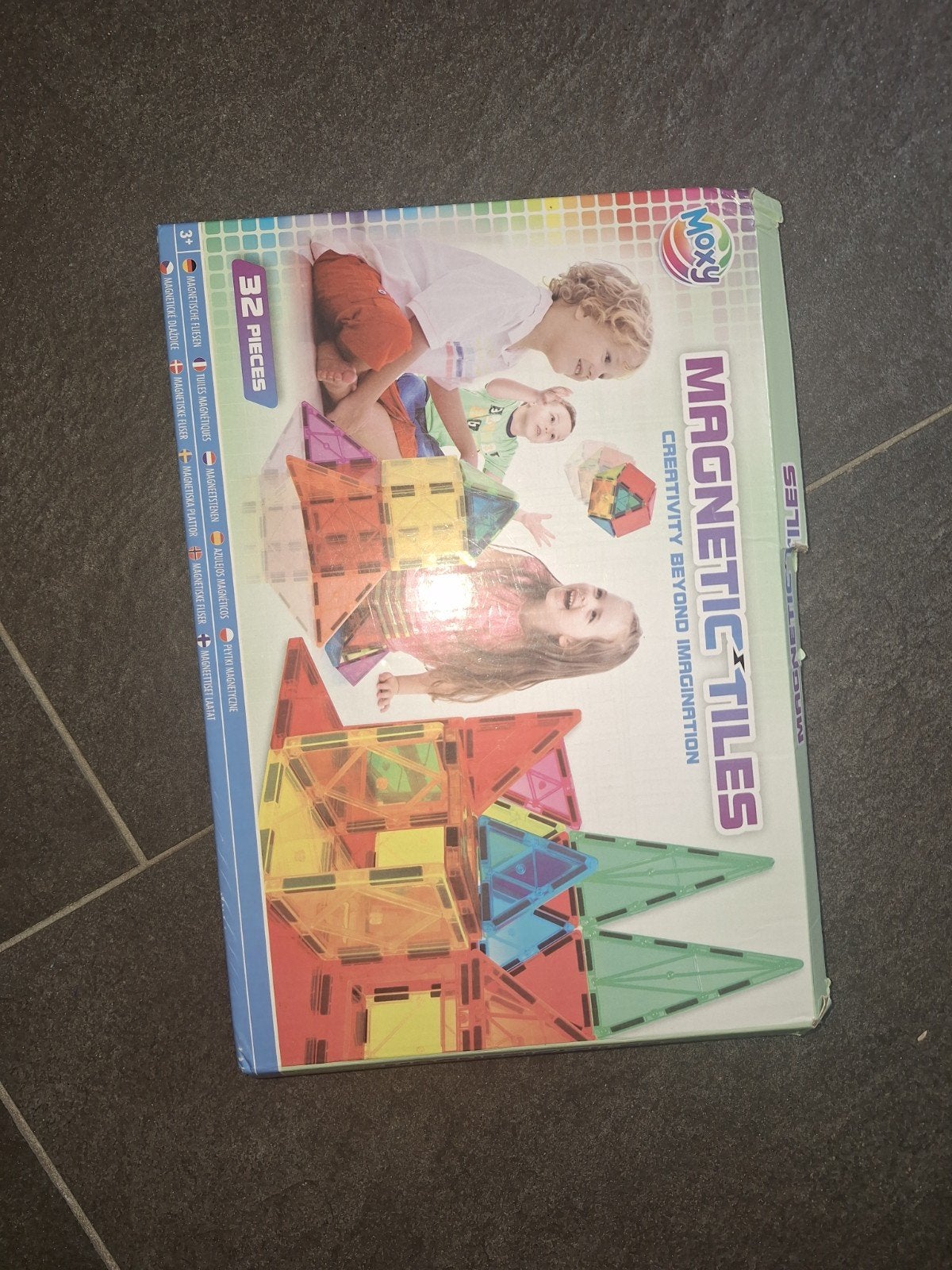 Moxy Magnetische Tegels - 32 Stuks, Kinderen en Baby's, Speelgoed | Bouwstenen, Ophalen of Verzenden, Nieuw