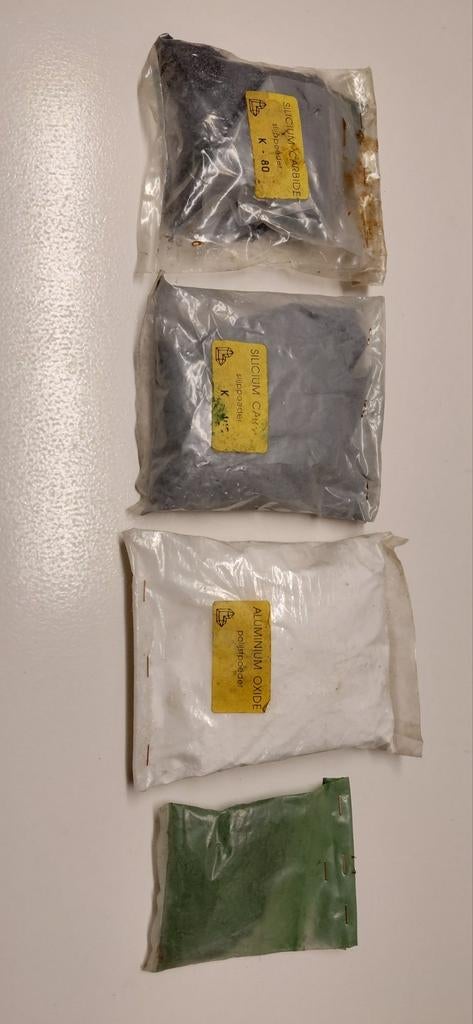 Div. Slijppoeder, polijstpoeder edelstenen silicium carbide, Hobby en Vrije tijd, Ophalen of Verzenden