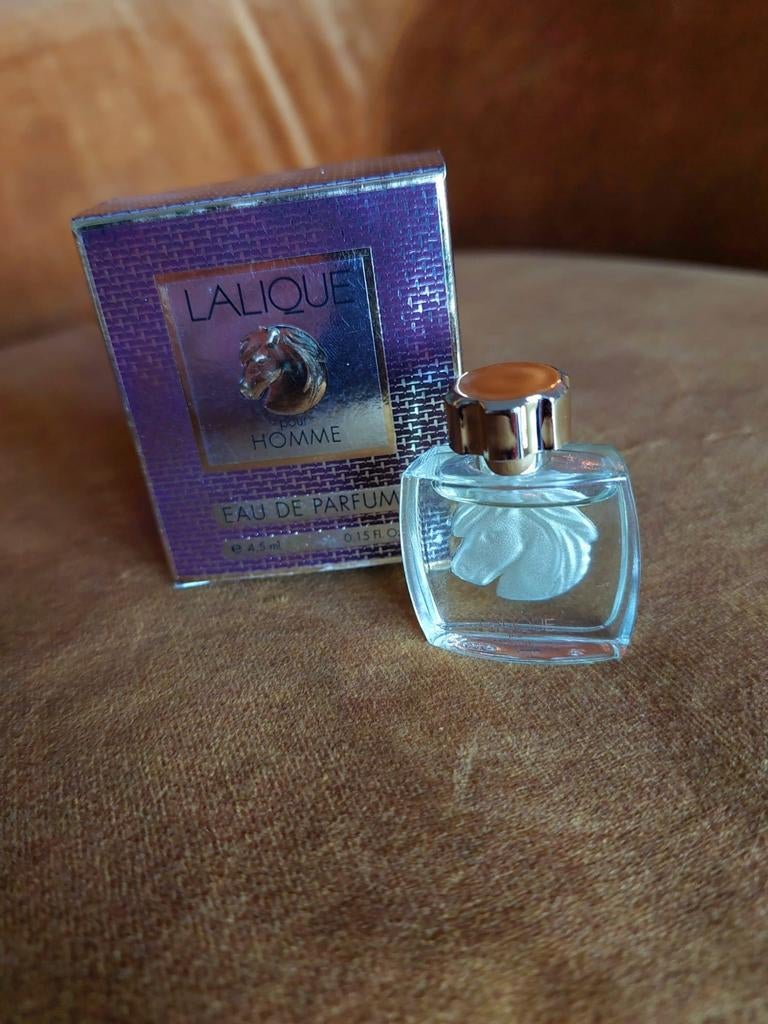 Lalique miniatuur Equus / paard, Ophalen of Verzenden, Nieuw, Miniatuur, Gevuld
