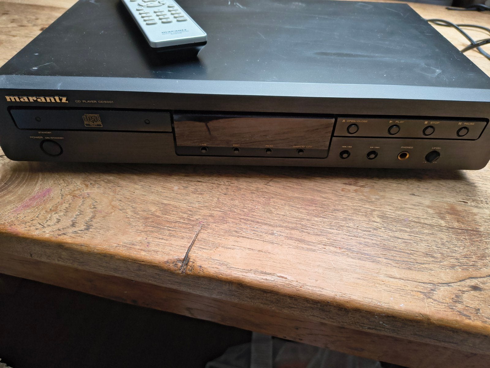 Marantz CD5001 CD-speler met afstandsbediening, Ophalen of Verzenden, Gebruikt, Marantz