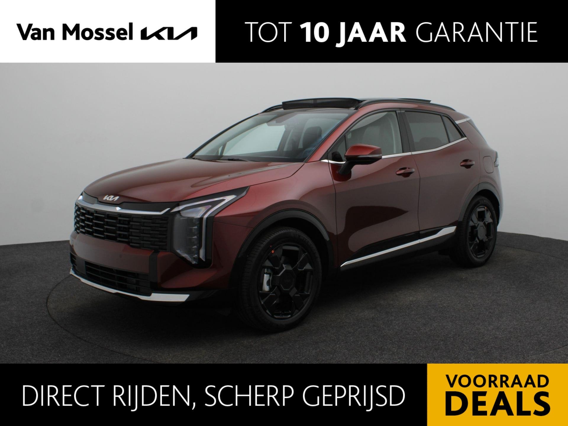 Kia Sportage 1.6 T-GDi Hybrid DynamicPlusLine | Navigatie |, Euro 6, 4 cilinders, Leder en Stof, Nieuw
