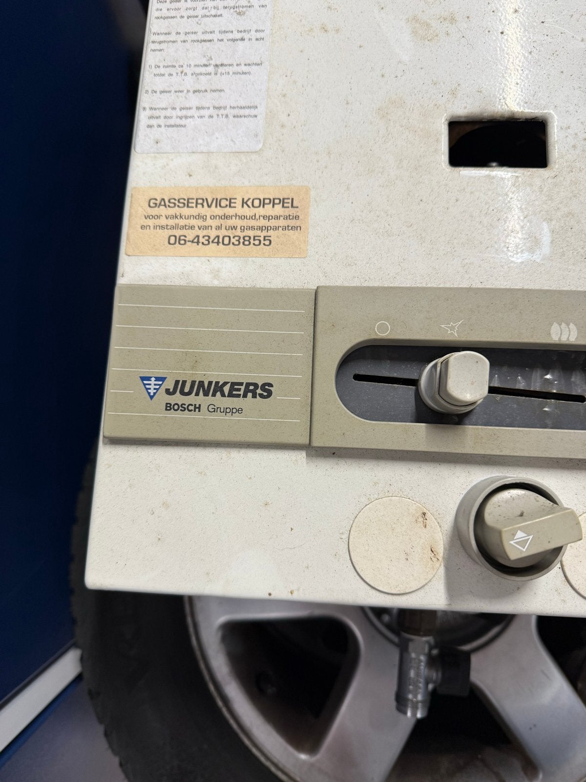 Junkers Bosch Geiser - Aardgas, Gebruikt, Ophalen, Gebruikt, Aardgas, Geiser