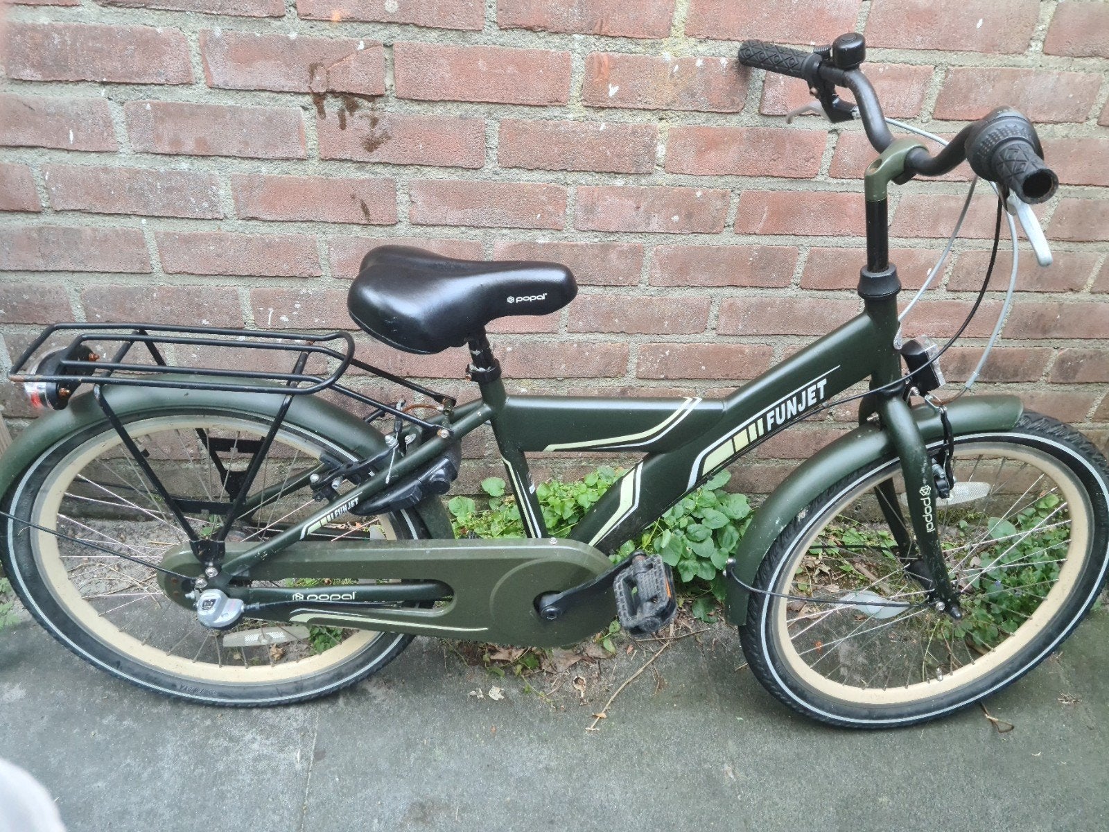 Funjet Popal jongensfiets 22 inch met versnellingen, Fietsen en Brommers, Fietsen | Jongens, Ophalen of Verzenden, Gebruikt, Overige merken