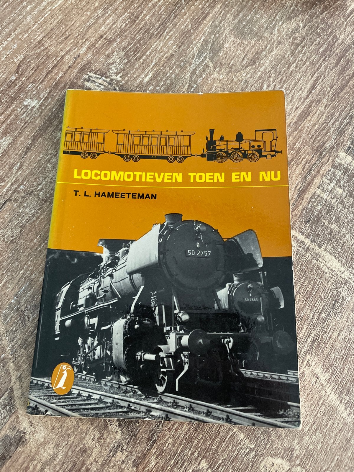 Locomotieven Toen en Nu - T.L. Hameeteman, Boeken, Ophalen of Verzenden, Gelezen, Overige onderwerpen