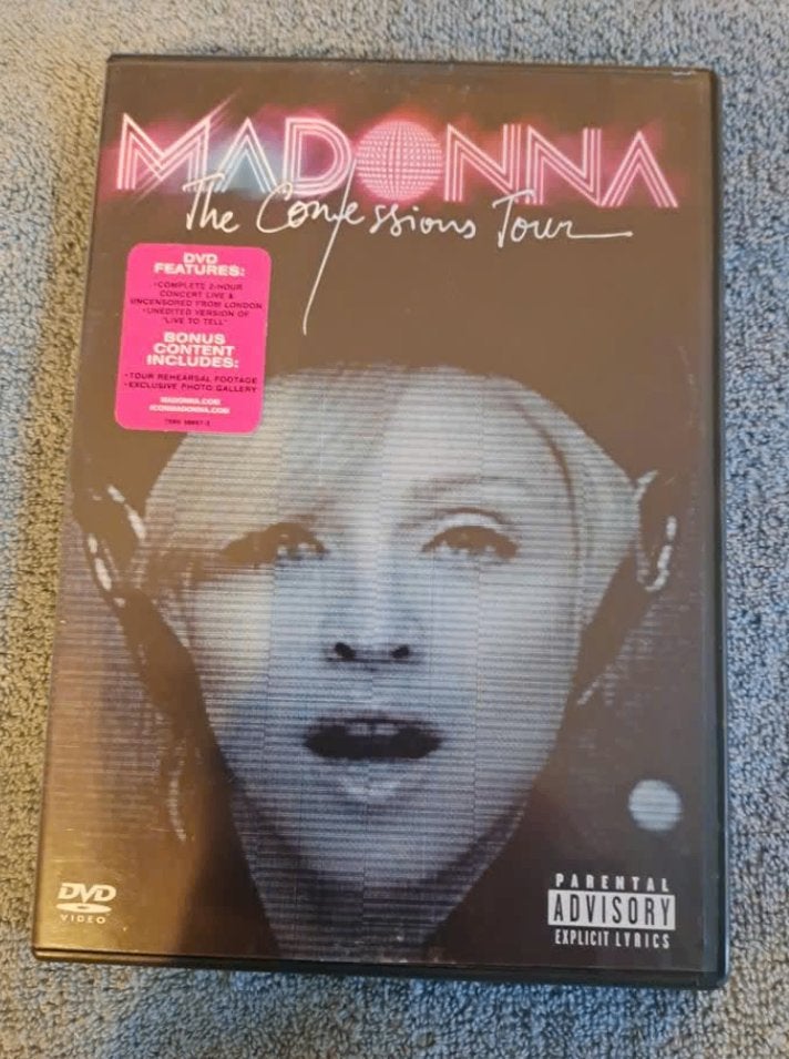 Madonna - The Confessions Tour DVD (nieuwstaat), Alle leeftijden, Verzenden, Zo goed als nieuw