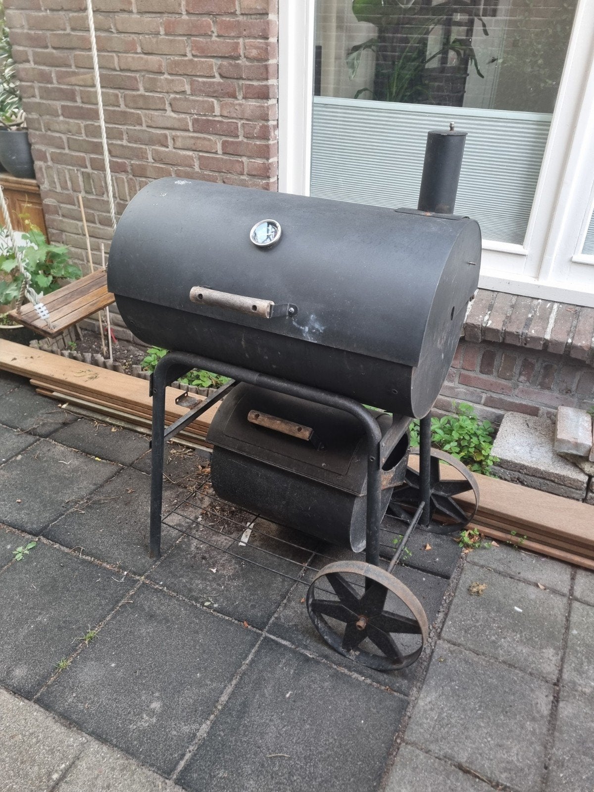 Grote BBQ Smoker, Tuin en Terras, Barbecue-accessoires, Ophalen, Gebruikt, Onbekend