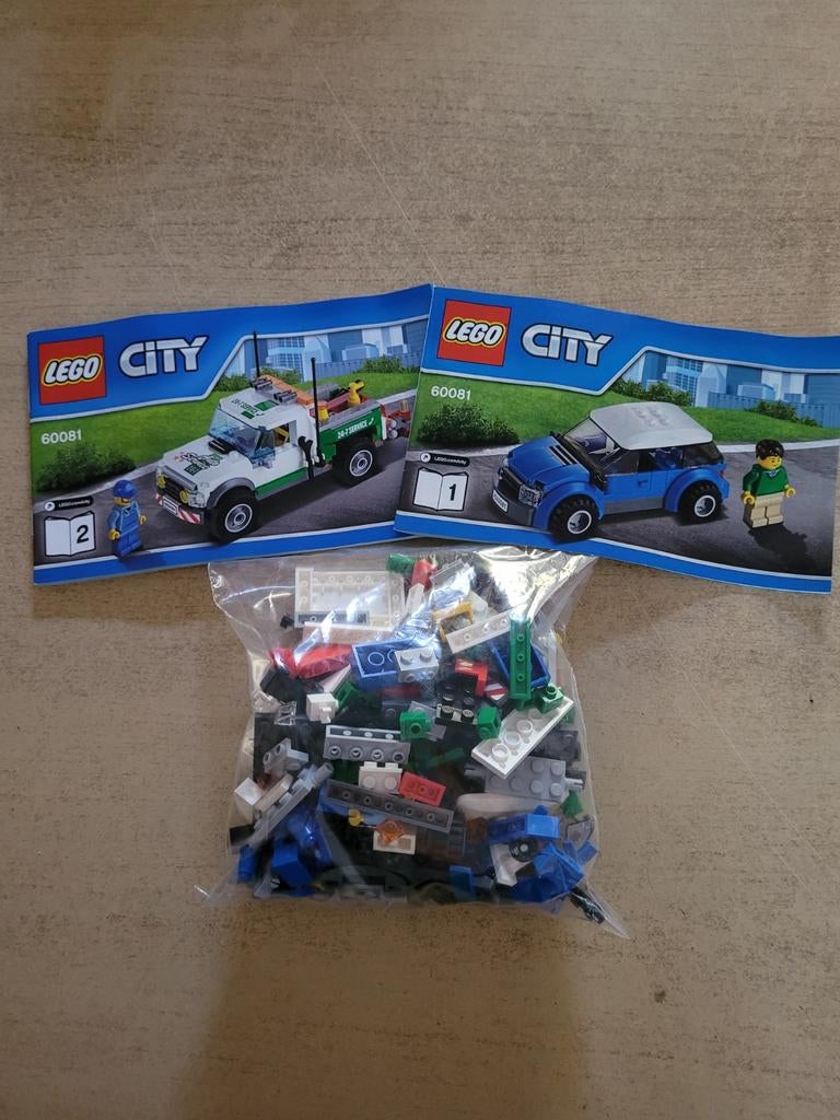 Lego City Set 60081, Lego, Ophalen of Verzenden, Complete set, City
