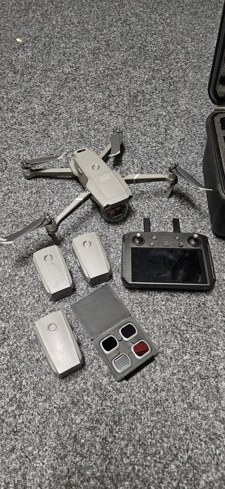 mavic 2 pro + rm500+ hardcase, Ophalen, 100 tot 1000 meter, 15 tot 30 minuten, Zo goed als nieuw