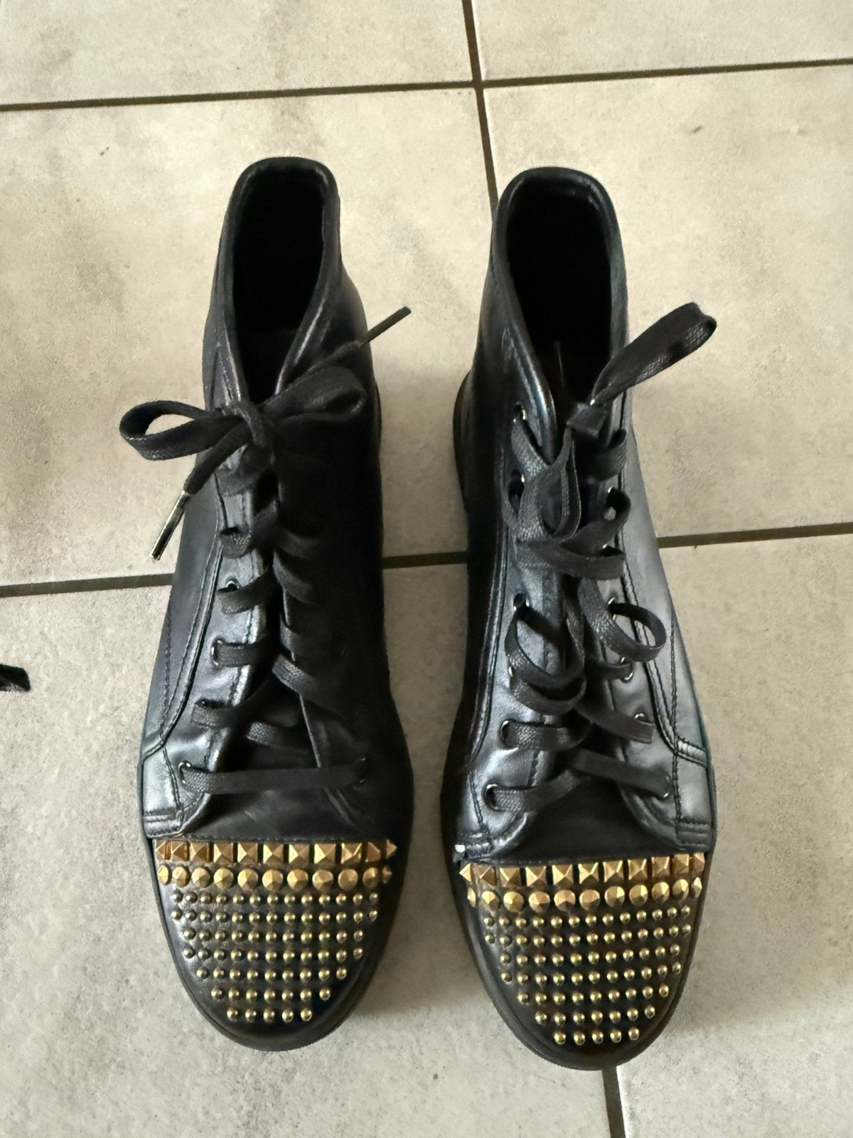 Gucci sneakers maat 38, Ophalen of Verzenden, Zo goed als nieuw, Zwart, Sneakers of Gympen