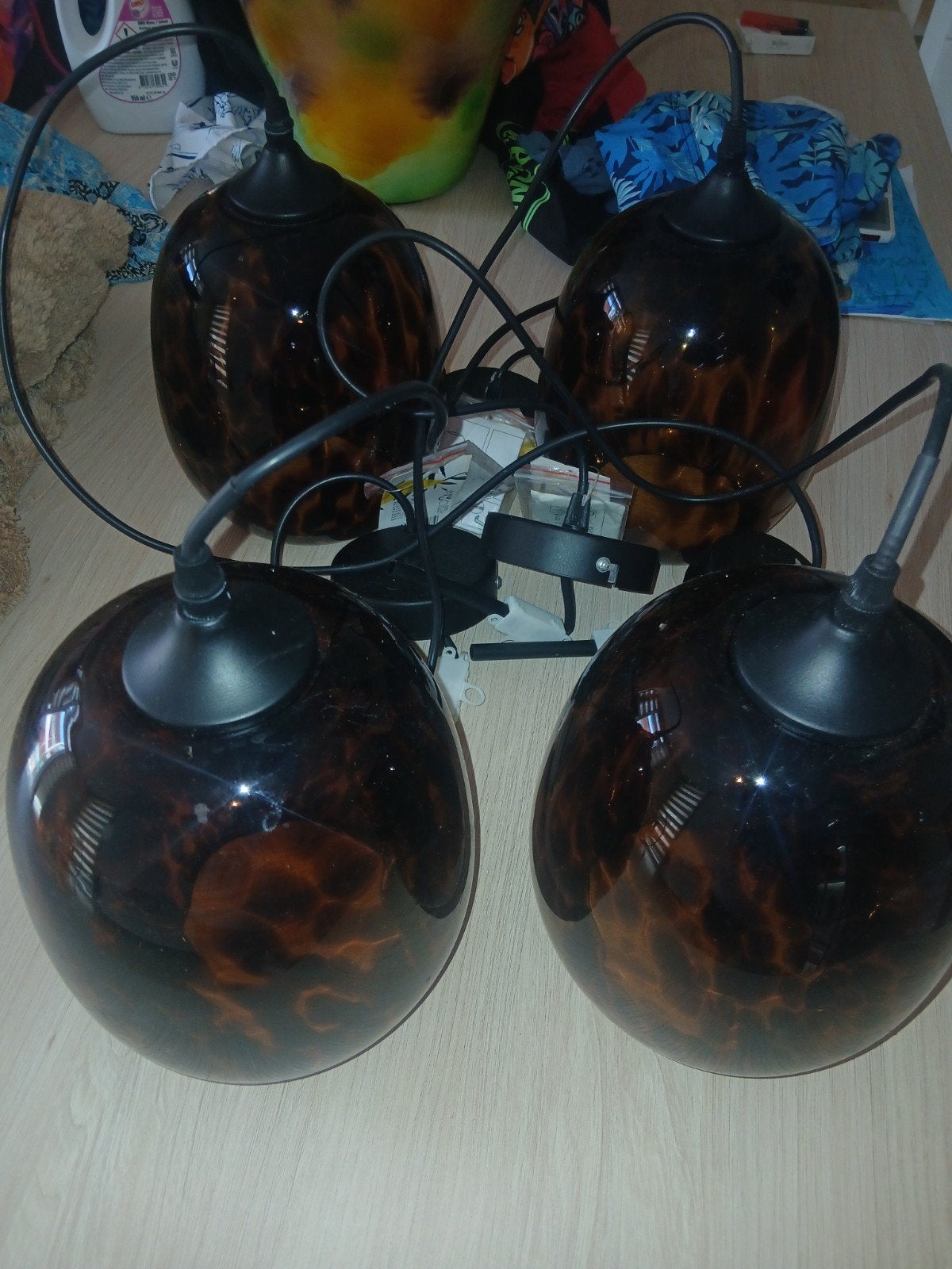4 x tijgerlamp, Ophalen