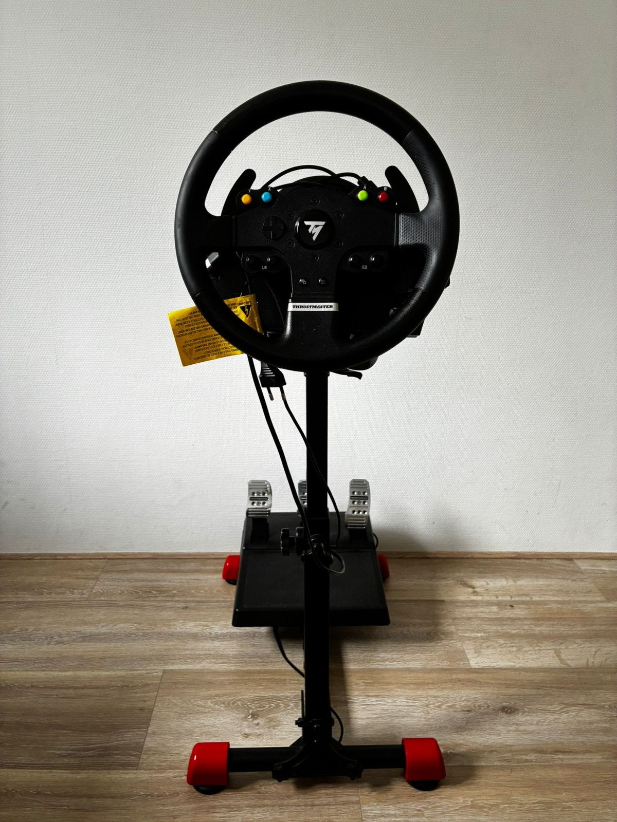 Thrustmaster TMX Force Feedback + T3PA Pedalen + Standaard, Spelcomputers en Games, Ophalen of Verzenden, Zo goed als nieuw